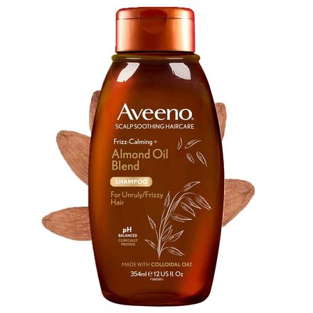 Aveeno Frizz Calming+ Almond Oil Blend Shampoo 354ml