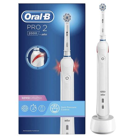 Vergelijking laag kroeg Braun Oral-B Power Pro 2 2000 Electric Toothbrush