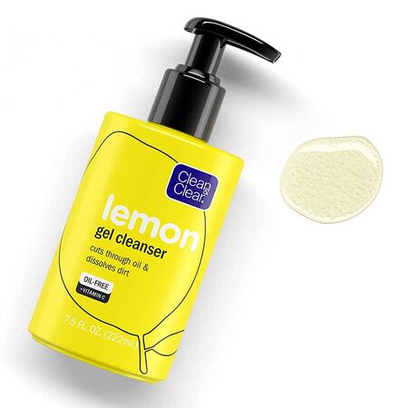 Clean & Clear Lemon Gel Facial Cleanser with Vitamin 222ml