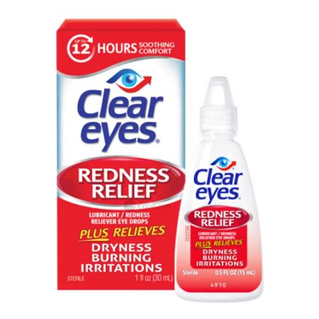 Clear Eyes Redness Relief Eye Drops 30ml