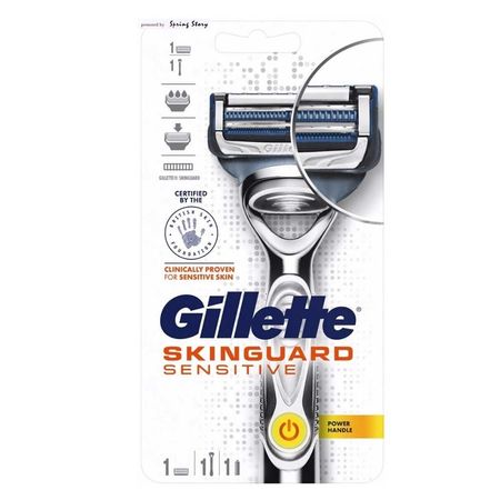 Gillette Skinguard Sensitive Skin Power Shave Trimmer Razor