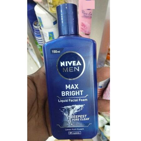 Nivea Men Liquid Facial Foam Max Bright 150ml Nivea Men Liquid Facial Foam Max Bright 150ml