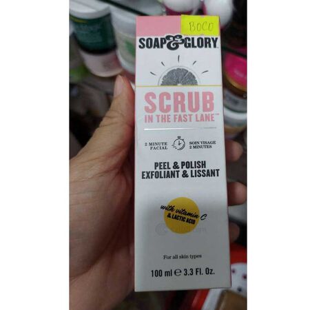 Soap & Glory Scrub Peel & Polish Exfoliant 100ml orginal