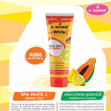 A Bonne Spa White C Shower Creamy Salt 350g A Bonne Spa White C Shower Creamy Salt 350g
