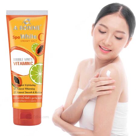 A Bonne Spa White C Shower Creamy Salt 350g A Bonne Spa White C Shower Creamy Salt 350g