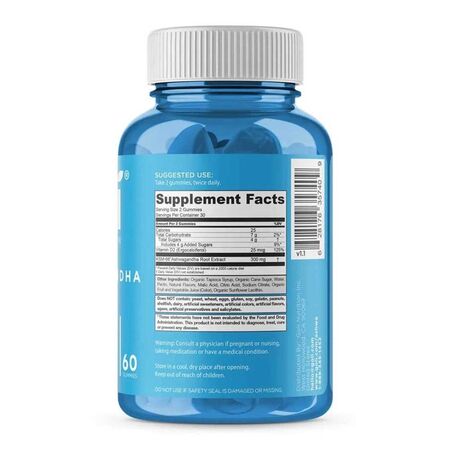 Goli Nutrition Ashwagandha Gummy Mixed Berry 60 Count