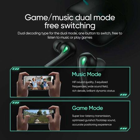 Joyroom TP2 True Wireless Gaming Earbuds Joyroom TP2 True Wireless Gaming Earbuds
