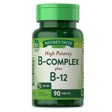 Nature’s Truth High Potency B Complex Plus 90 TabletsNature’s Truth High Potency B Complex Plus 90 Tablets