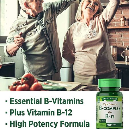 Nature’s Truth High Potency B Complex Plus 90 Tablets