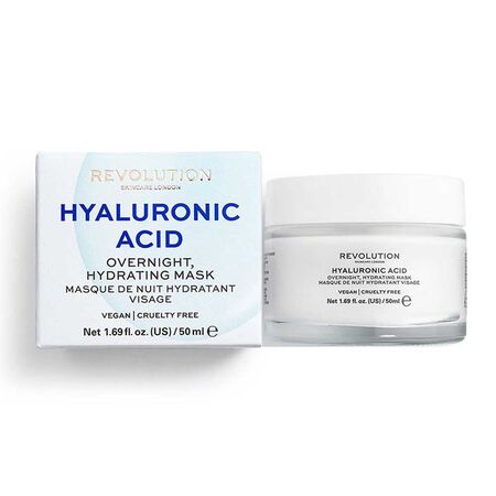 Revolution Skincare Hyaluronic Acid Overnight Hydrating Mask 50ml Revolution Skincare Hyaluronic Acid Overnight Hydrating Mask 50ml