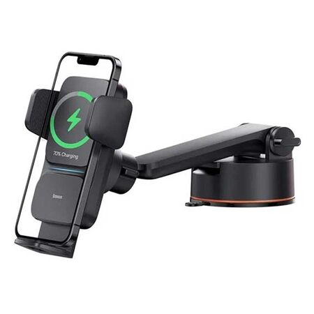 Baseus QI 15W Wisdom Auto Alignment Car Mount Wireless Charger