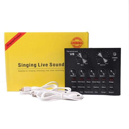 Blueland V8 Multifunctional Live Sound Card