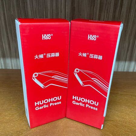 Huohou Garlic Presser Manual Crusher Kitchen Tool Box Pakageing Huohou Garlic Presser Manual Crusher Kitchen Tool Box Pakageing