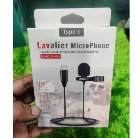 Lavalier JH-042 Type-C Microphone Box Pakageing