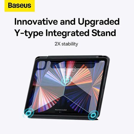 Baseus Y-Type Magnetic Stand Case For iPad