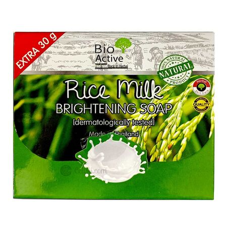 Bio Active Rice Milk Brightening Soap 100g Bio Active Rice Milk Brightening Soap 100g