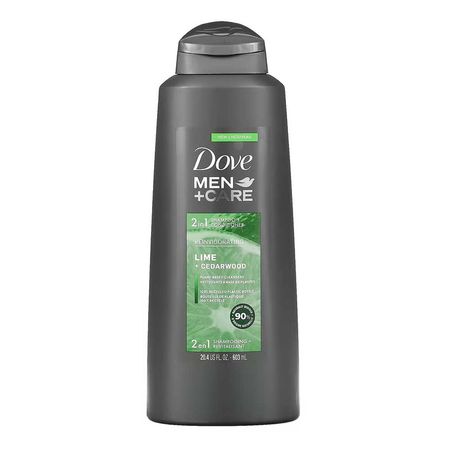 Dove Men 2-in-1 Shampoo & Conditioner Lime & Cedarwood 603ml