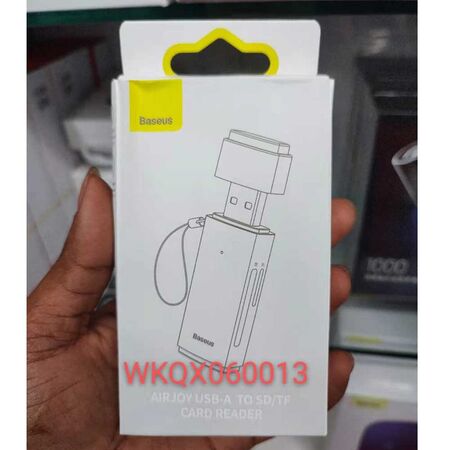 Baseus Airjoy USB A to SD / TF Card Reader Box PAckeging