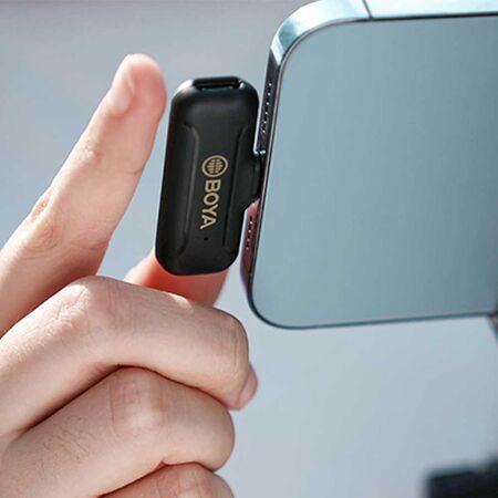 Boya BY-WM3T2 Mini 2.4GHz Wireless Lavalier Microphone
