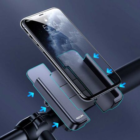 Joyroom JR-ZS252 Metal 360-Degree Rotation Phone Bracket for Bicycle Joyroom JR-ZS252 Metal 360-Degree Rotation Phone Bracket for Bicycle