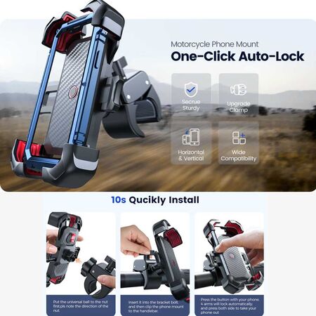 Joyroom JR-ZS288 Bike Mobile Phone Mount Holder Joyroom JR-ZS288 Bike Mobile Phone Mount Holder