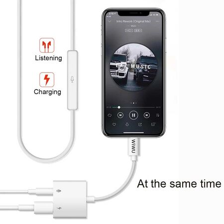 Wiwu-Lightning-to-Lightning-Audio-Converter Wiwu-Lightning-to-Lightning-Audio-Converter