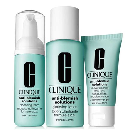 Clinique Anti-Blemish Solutions 3-Step Skin Care System 180ml