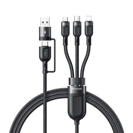 Mcdodo 3 in 2 PD 100W Fast Charging Cable 1.2m
