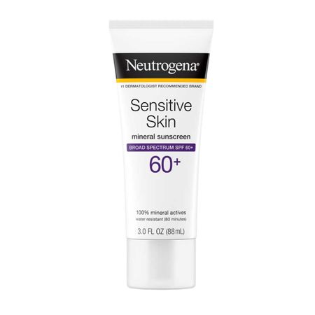 Neutrogena Sensitive Skin Mineral Sunscreen Lotion SPF 60+ 88ml