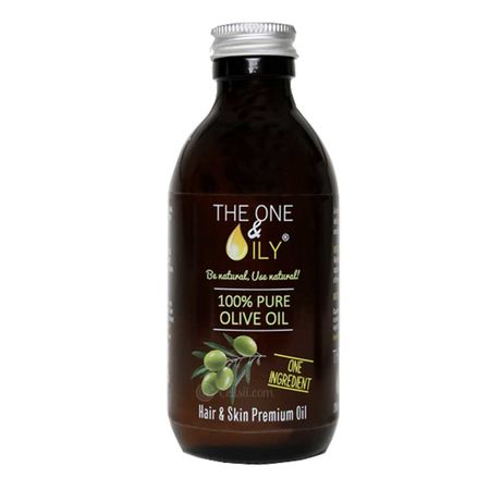 The One & Oily 100% Pure Olive Oil For Hair & Skin 200ml