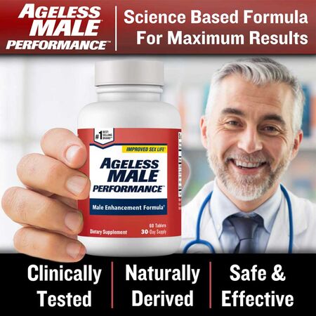 Ageless Male Performance Enhancement Formula Tablets 60 Count
