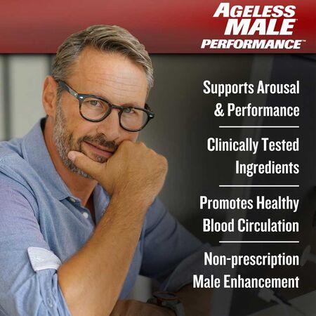 Ageless Male Performance Enhancement Formula Tablets 60 Count