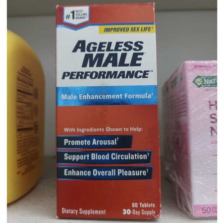 Ageless Male Performance Enhancement Formula Tablets 60 Count