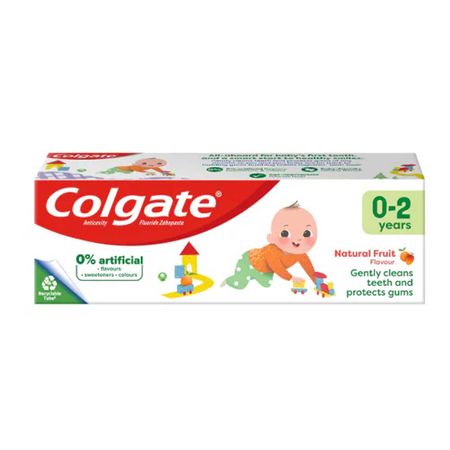 Colgate Anticavity Fluoride Toothpaste 0-2 Years