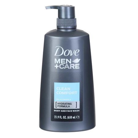 Dove Men+Care Clean Comfort Body and Face Wash 650ml