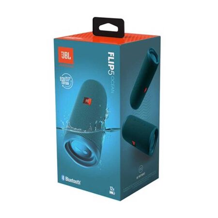 JBL Flip 5 Eco Edition Portable Waterproof Bluetooth Speaker Box Packeging