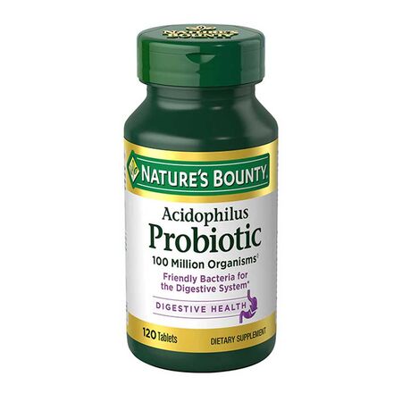 Nature's Bounty Acidophilus Probiotic 120 Capsules