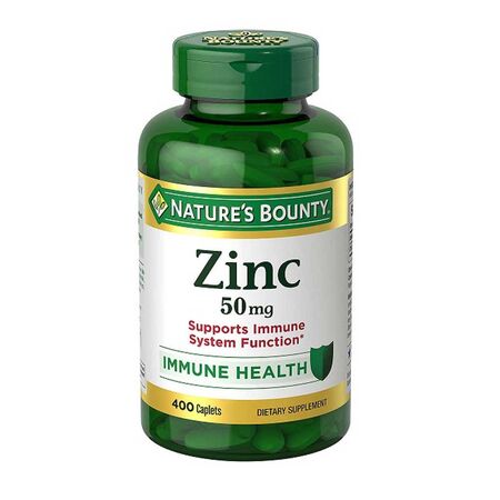 Nature’s Bounty Zinc 50mg 400 Caplets