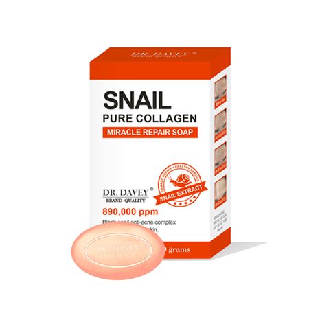 Dr Davey Snail Pure Collagen Miracle Repair Soap 100g