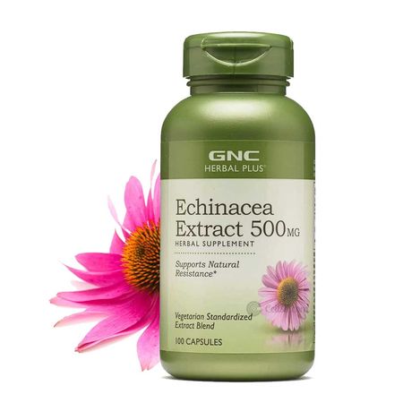 GNC Herbal Plus Echinacea Extract 500 Mg