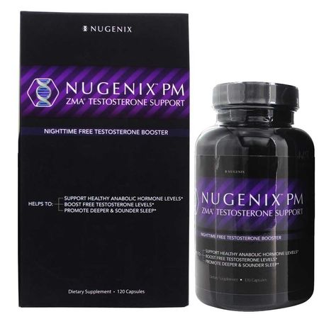Nugenix Pm Zma Testosterone Support 120 Capsules