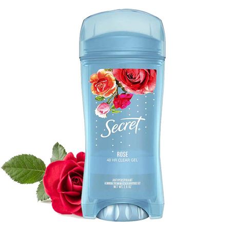 Secret Rose Clear Gel Antiperspirant and Deodorant 76ml
