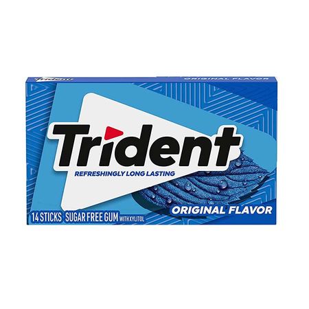 Trident Flavor Sugar Free Gum 14 Sticks