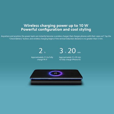Xiaomi 10000mah Wireless Power Bank Essential Xiaomi 10000mah Wireless Power Bank Essential