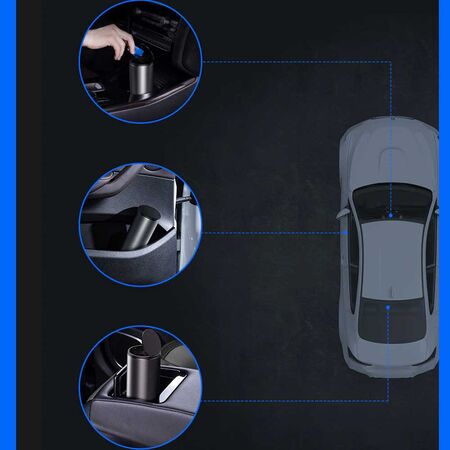 Baseus Gentleman Style Vehicle Mounted Trash Can