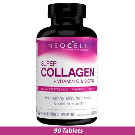 NeoCell Super Collagen (Types 1 & 3) + Vitamin C 90 TabletsNeoCell Super Collagen (Types 1 & 3) + Vitamin C 90 Tablets