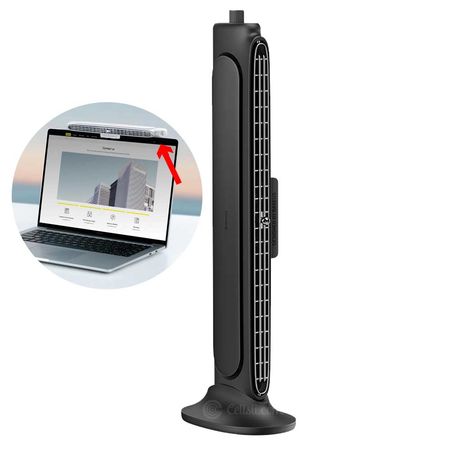 Baseus Refreshing Monitor Clip-On & Stand-Up Desk Fan