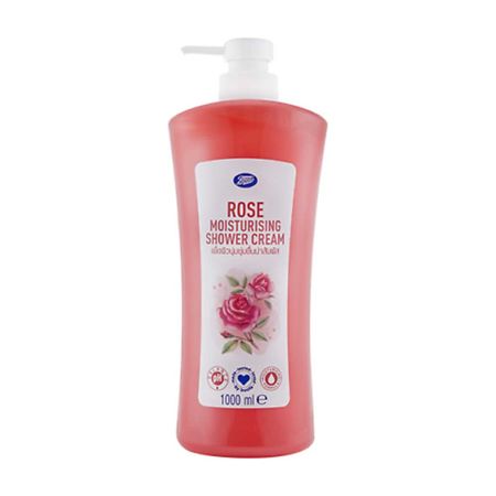 Boots Rose Moisturising Shower Cream 1000ml