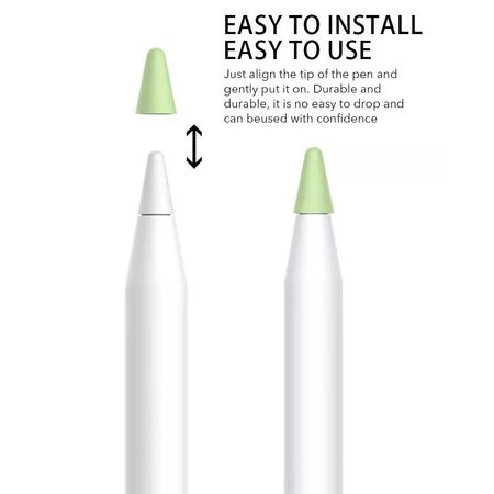 COTEetCI Apple Pencil 1st Gen 2nd Gen Nib Tip Cover 8 Colors