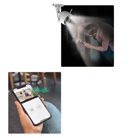 Ezviz C3N Outdoor Wi-Fi Bullet Camera 2.0MP Night Vision 1080p
